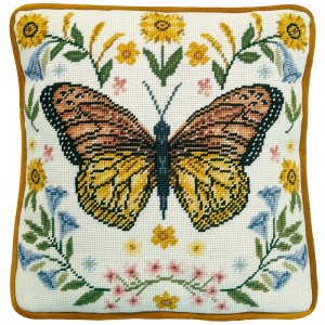 Bothy Threads TAP13 Подушка "Botanical Butterfly Tapestry"